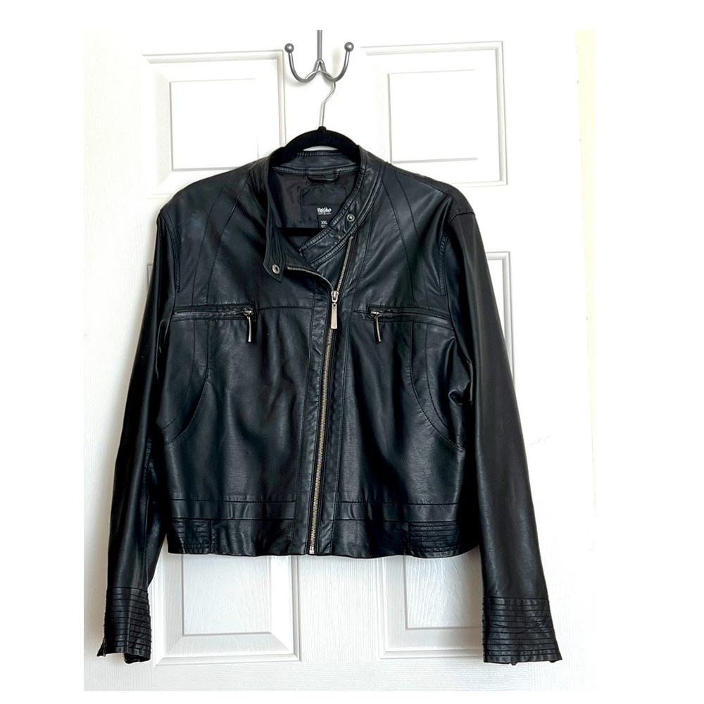 Mossimo Co. Faux Leather Biker Jacket